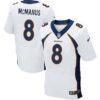 Men’s Denver Broncos #8 Brandon McManus White Road NFL Nike Elite Jersey