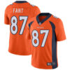 Broncos #87 Noah Fant Orange Team Color Men’s Stitched Football Vapor Untouchable Limited Jersey