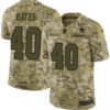 Men’s Nike Dallas Cowboys #40 Bill Bates Limited Camo 2018 Salute to Service Jersey