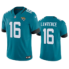 Men’s Jacksonville Jaguars #16 Trevor Lawrence Teal 2023 F.U.S.E Vapor Untouchable Limited Stitched Jersey