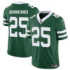 Men’s New York Jets #25 Israel Abanikanda Green 2023 F.U.S.E Throwback Limited Football Stitched Jersey