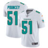 Nike Miami Dolphins #51 Mike Pouncey White Men’s Stitched NFL Vapor Untouchable Limited Jersey