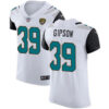 Men’s Nike Jacksonville Jaguars #39 Tashaun Gipson White Stitched NFL Vapor Untouchable Elite Jersey