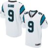 Men’s Carolina Panthers #9 Graham Gano White Road NFL Nike Elite Jersey