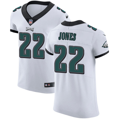 Men’s Nike Philadelphia Eagles #22 Sidney Jones White Stitched NFL Vapor Untouchable Elite Jersey
