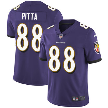 Nike Baltimore Ravens #88 Dennis Pitta Purple Team Color Men’s Stitched NFL Vapor Untouchable Limited Jersey