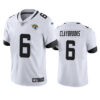 Men’s Jacksonville Jaguars #6 Chris Claybrooks White Vapor Untouchable Limited Stitched Jersey