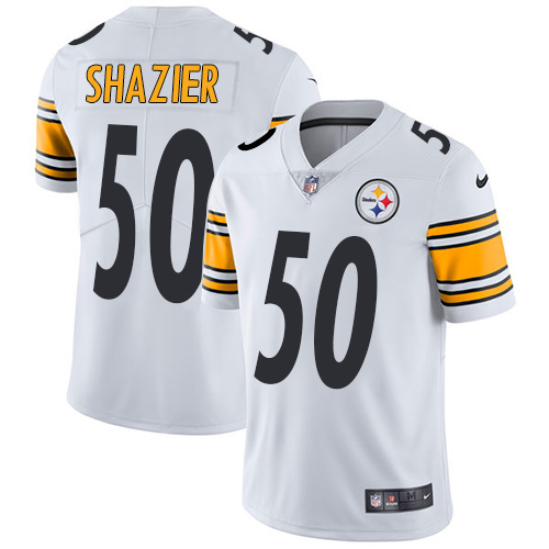 Nike Pittsburgh Steelers #50 Ryan Shazier White Men’s Stitched NFL Vapor Untouchable Limited Jersey