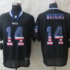 Nike Buffalo Bills #14 Sammy Watkins 2014 USA Flag Fashion Black Elite Jersey