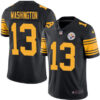 Nike Pittsburgh Steelers #13 James Washington Black Men’s Stitched NFL Limited Rush Jersey