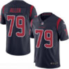 Men’s Houston Texans #79 Jeff Allen Navy Blue 2016 Color Rush Stitched NFL Nike Limited Jersey