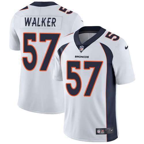 Nike Denver Broncos #57 Demarcus Walker White Men’s Stitched NFL Vapor Untouchable Limited Jersey