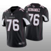 Men’s Arizona Cardinals #76 Will Hernandez Black Vapor Untouchable Stitched Football Jersey
