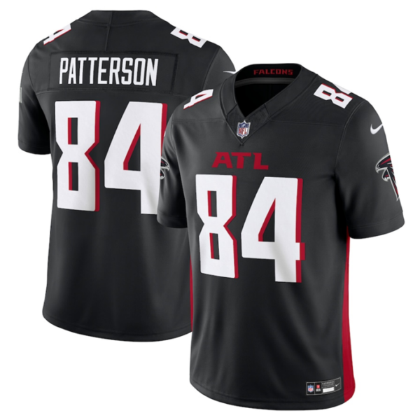 Men’s Atlanta Falcons #84 Cordarrelle Patterson Black 2023 F.U.S.E. Vapor Untouchable Limited Stitched Football Jersey