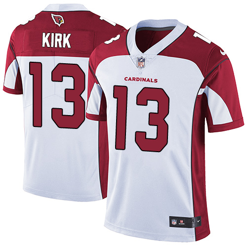 Nike Arizona Cardinals #13 Christian Kirk White Men’s Stitched NFL Vapor Untouchable Limited Jersey