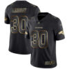Broncos #30 Phillip Lindsay Black Gold Men’s Stitched Football Vapor Untouchable Limited Jersey