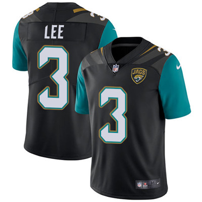 Nike Jacksonville Jaguars #3 Tanner Lee Black Alternate Men’s Stitched NFL Vapor Untouchable Limited Jersey