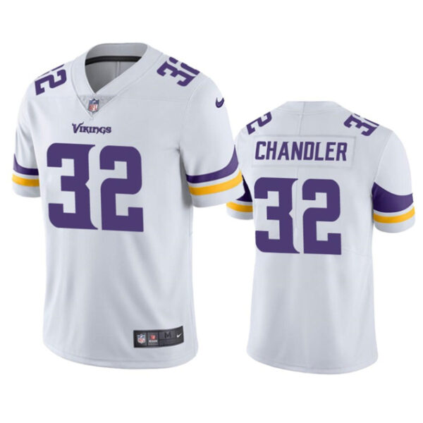 Men’s Minnesota Vikings #32 Ty Chandler White 2023 F.U.S.E. Vapor Untouchable Limited Football Stitched Jersey