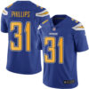Nike Chargers #31 Adrian Phillips Electric Blue Men’s Stitched NFL Limited Rush Jersey