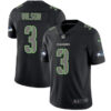 Nike Seahawks #3 Russell Wilson Black Men’s Stitched NFL Limited Rush Impact Jersey