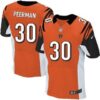 Men’s Cincinnati Bengals #30 Cedric Peerman Orange Alternate NFL Nike Elite Jersey
