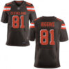 Nike Cleveland Browns #81 Rashard Higgins Brown Stitched NFL Elite Jersey