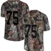 Nike Texans #75 Martinas Rankin Camo Men’s Stitched NFL Limited Rush Realtree Jersey
