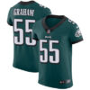 Men’s Nike Philadelphia Eagles #55 Brandon Graham Midnight Green Team Color Stitched NFL Vapor Untouchable Elite Jersey