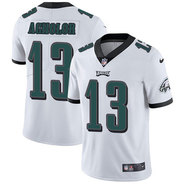 Nike Philadelphia Eagles #13 Nelson Agholor White Men’s Stitched NFL Vapor Untouchable Limited Jersey