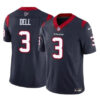 Men’s Houston Texans #3 Tank Dell Navy 2023 F.U.S.E. Vapor Untouchable Football Stitched Jersey