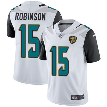 Nike Jacksonville Jaguars #15 Allen Robinson White Men’s Stitched NFL Vapor Untouchable Limited Jersey
