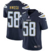 Nike Chargers #58 Uchenna Nwosu Navy Blue Team Color Men’s Stitched NFL Vapor Untouchable Limited Jersey