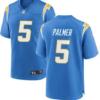 Men’s Los Angeles Chargers #5 Josh Palmer Blue Vapor Untouchable Limited Stitched Jersey