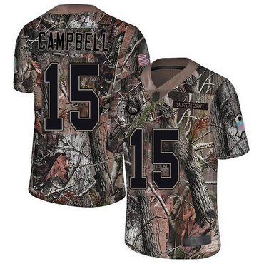 Colts #15 Parris Campbell Camo Men’s Stitched Football Limited Rush Realtree Jersey