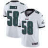 Nike Philadelphia Eagles #58 Jordan Hicks White Men’s Stitched NFL Vapor Untouchable Limited Jersey