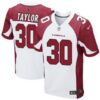 Men’s Arizona Cardinals #30 Stepfan Taylor White Road NFL Nike Elite Jersey