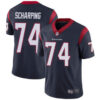 Texans #74 Max Scharping Navy Blue Team Color Men’s Stitched Football Vapor Untouchable Limited Jersey