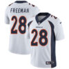 Nike Broncos #28 Royce Freeman White Men’s Stitched NFL Vapor Untouchable Limited Jersey