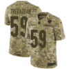 Nike Bears #59 Danny Trevathan Camo Men’s Stitched NFL Limited 2018 Salute To Service Jersey