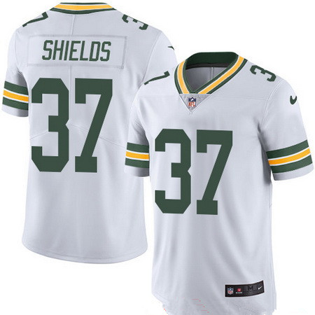 Men’s Green Bay Packers #37 Sam Shields White 2016 Color Rush Stitched NFL Nike Limited Jersey