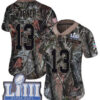 #13 Limited Kurt Warner Camo Nike NFL Women’s Jersey Los Angeles Rams Rush Realtree Super Bowl LIII Bound