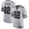 Nike Cowboys #82 Jason Witten Gray Men’s Stitched NFL Limited Gridiron Gray II Jersey