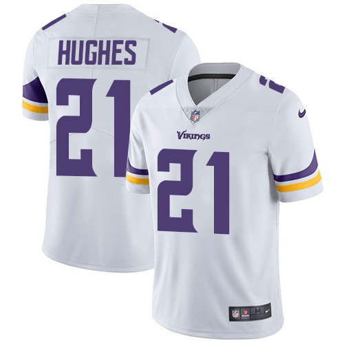 Nike Minnesota Vikings #21 Mike Hughes White Men’s Stitched NFL Vapor Untouchable Limited Jersey