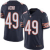 Men’s Chicago Bears #49 Sam Acho Navy Blue 2016 Color Rush Stitched NFL Nike Limited Jersey