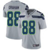 Nike Seattle Seahawks #88 Jimmy Graham Grey Alternate Men’s Stitched NFL Vapor Untouchable Limited Jersey