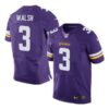 Men’s Minnesota Vikings #3 Blair Walsh Purple Team Color NFL Nike Elite Jersey