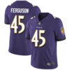Ravens #45 Jaylon Ferguson Purple Team Color Men’s Stitched Football Vapor Untouchable Limited Jersey