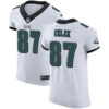 Men’s Nike Philadelphia Eagles #87 Brent Celek White Stitched NFL Vapor Untouchable Elite Jersey