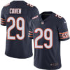Nike Chicago Bears #29 Tarik Cohen Navy Blue Team Color Men’s Stitched NFL Vapor Untouchable Limited Jersey