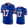 Men’s Buffalo Bills #17 Josh Allen Blue 2023 F.U.S.E. Vapor Untouchable Limited Stitched Jersey